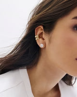 Gold Cloud Ear Cuff