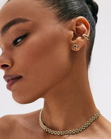 Gold Cloud Ear Cuff