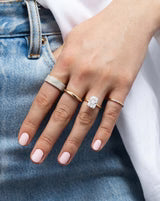 Petite Gold Cloud Ring