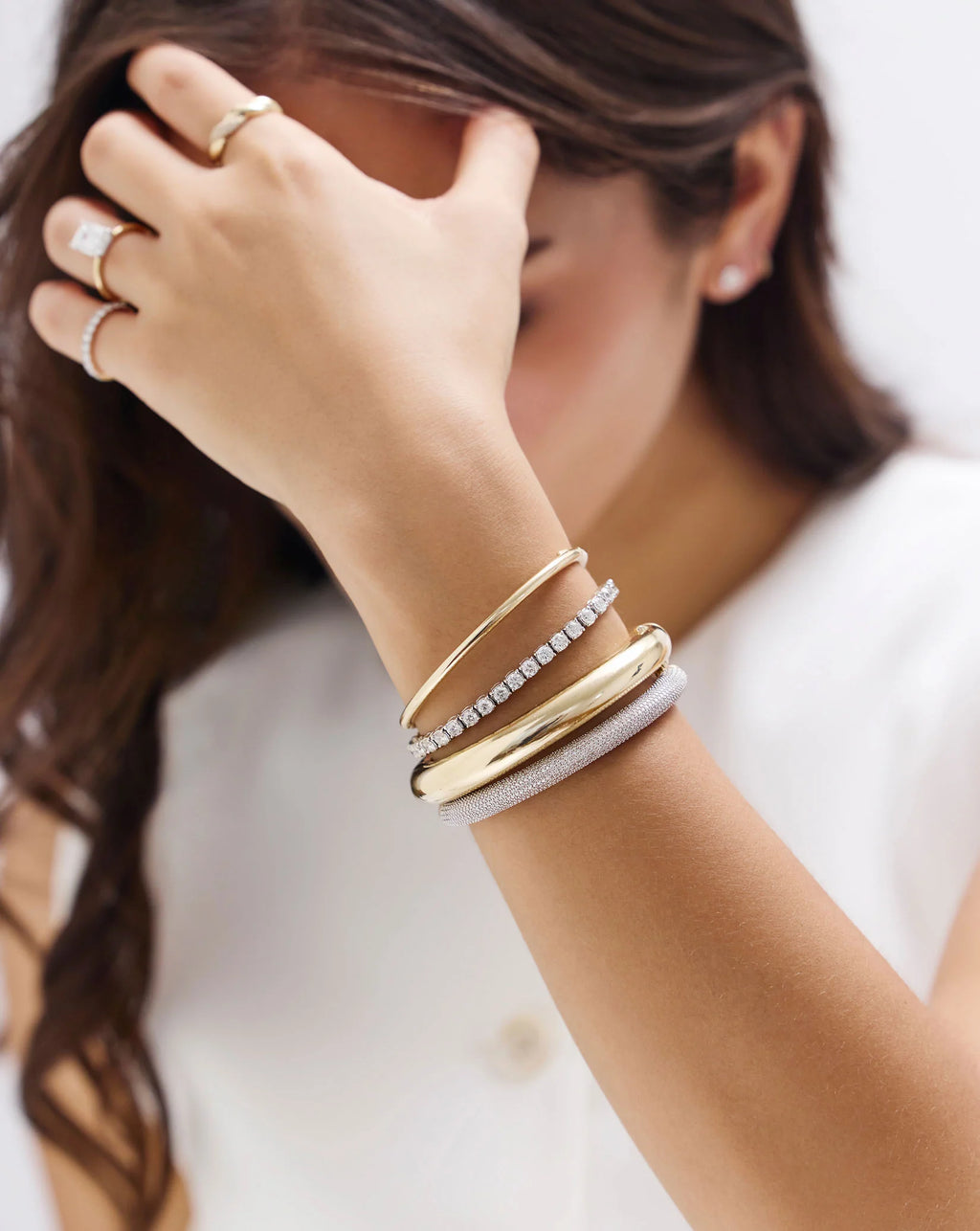 Classic Lab Diamond Tennis Bracelet