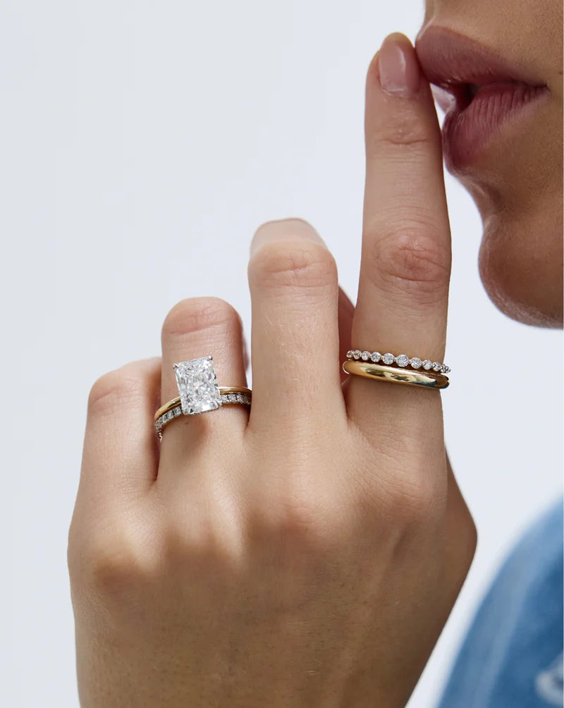 Petite Gold Cloud Ring