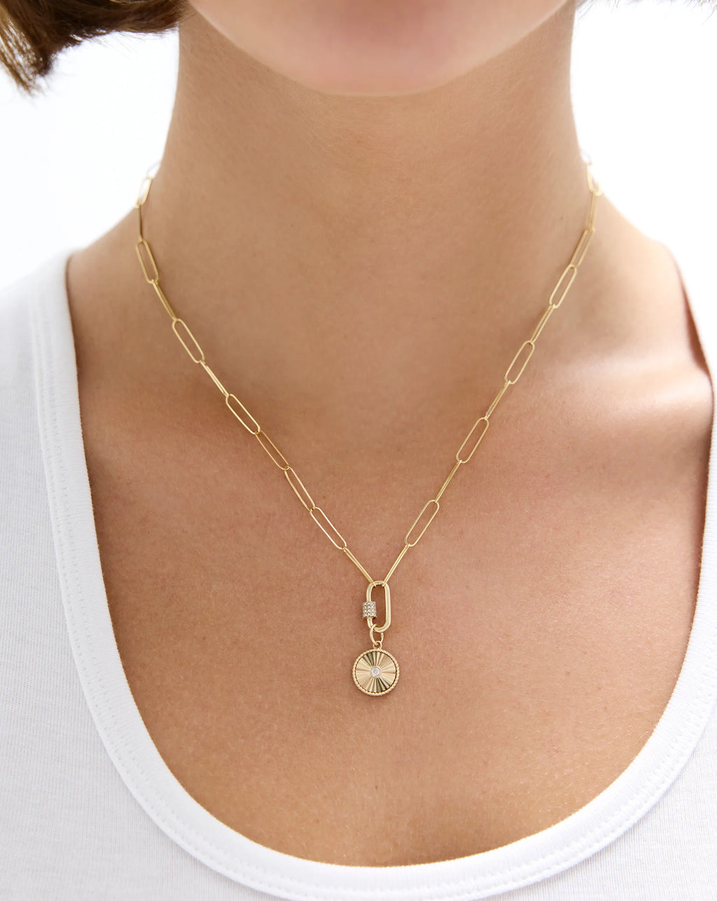 Petite Split Chain Necklace