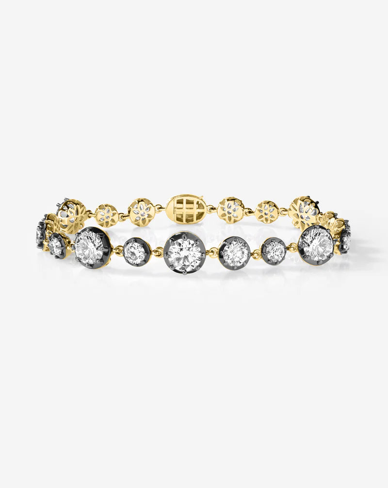 Georgian Lab Diamond Tennis Bracelet