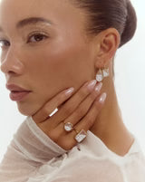 Shaker Pear Drop Earrings